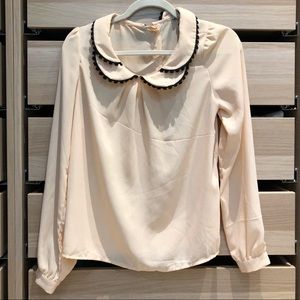 Chloe K - Peter Pan collar blouse